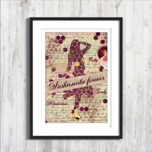 Cadre Poster Fashionista