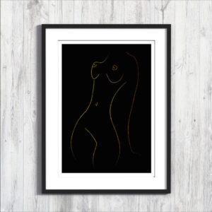 Cadre_Poster_Naked_Woman