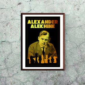 Alexander Alekhine Poster