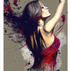 Poster femme gitane 2